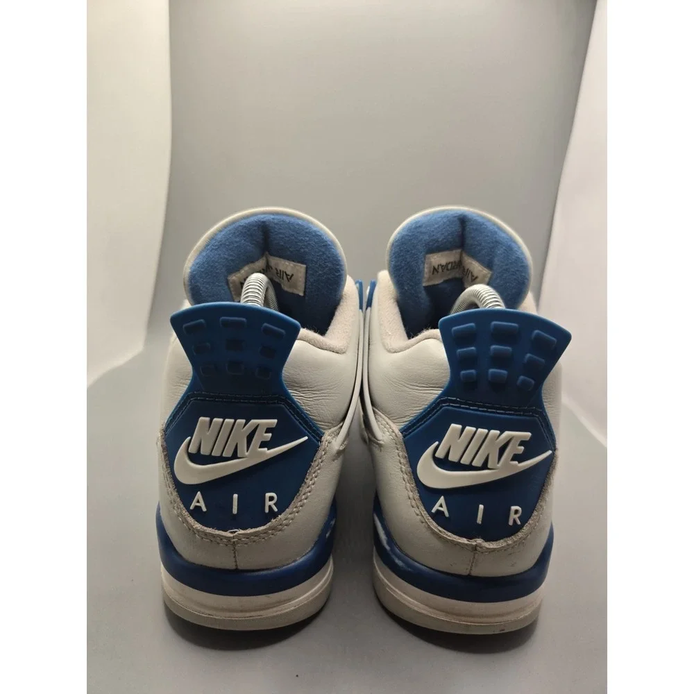 Air Jordan 4‎ Retro 2024 Military Blue Mens 6 Basketball Sneakers FV5029-141